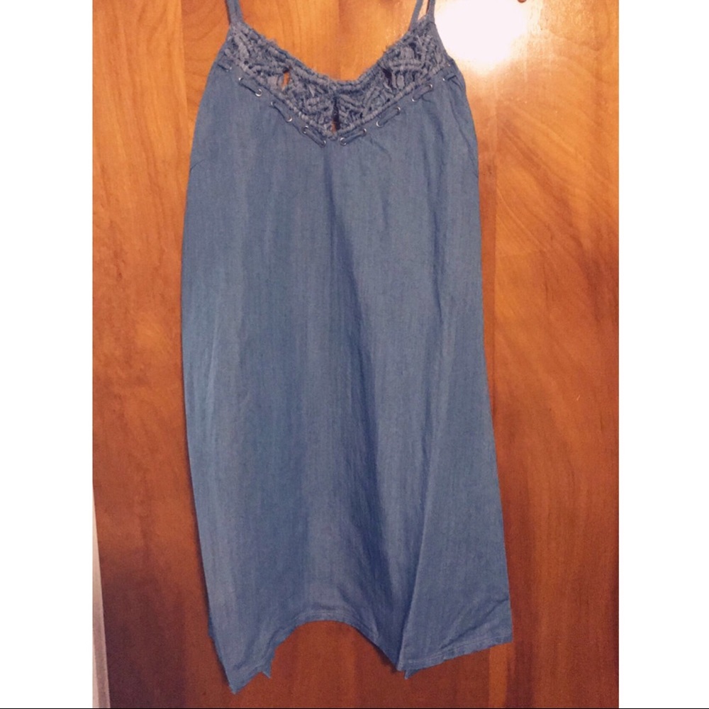 Denim dress